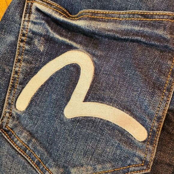 Evisu Jeans unique size 20 w embroidery accent - Picture 11 of 11